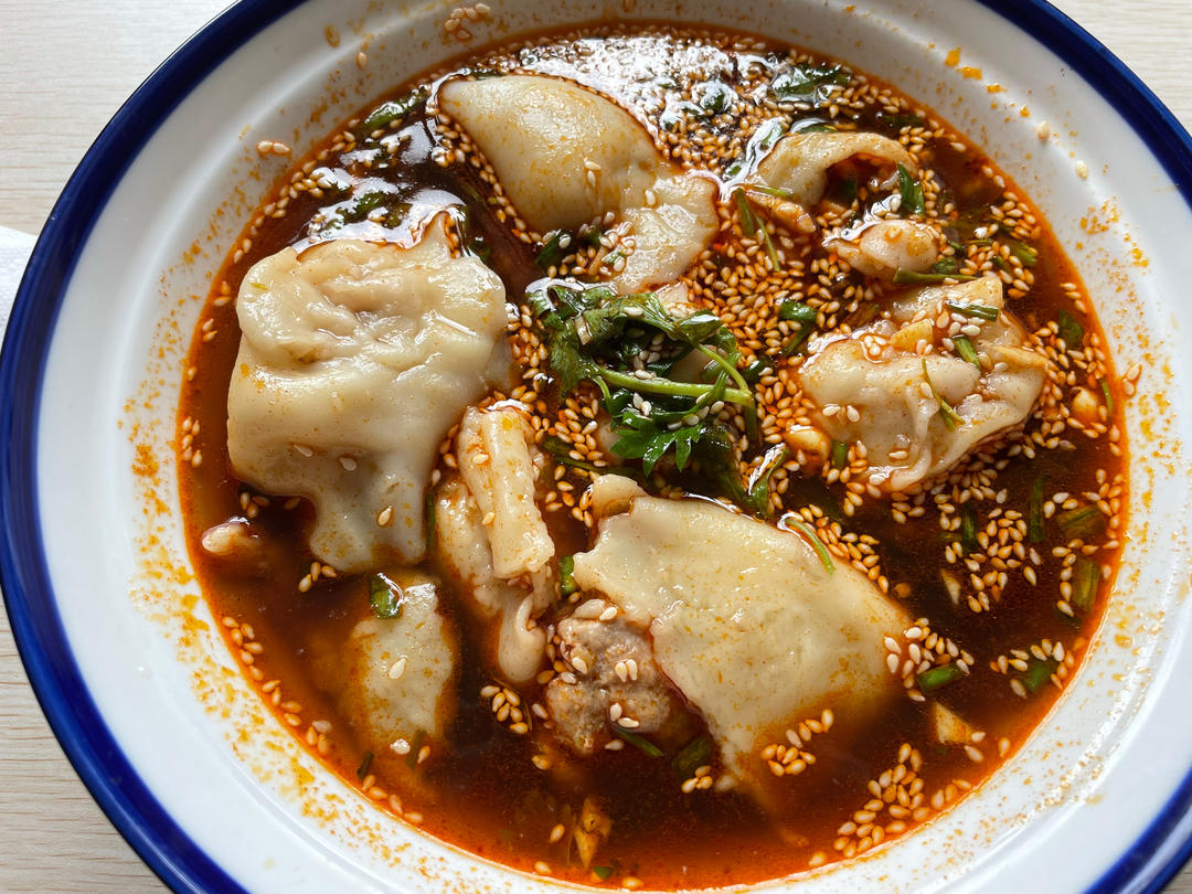 秘制酸汤饺子-最好吃没有之一