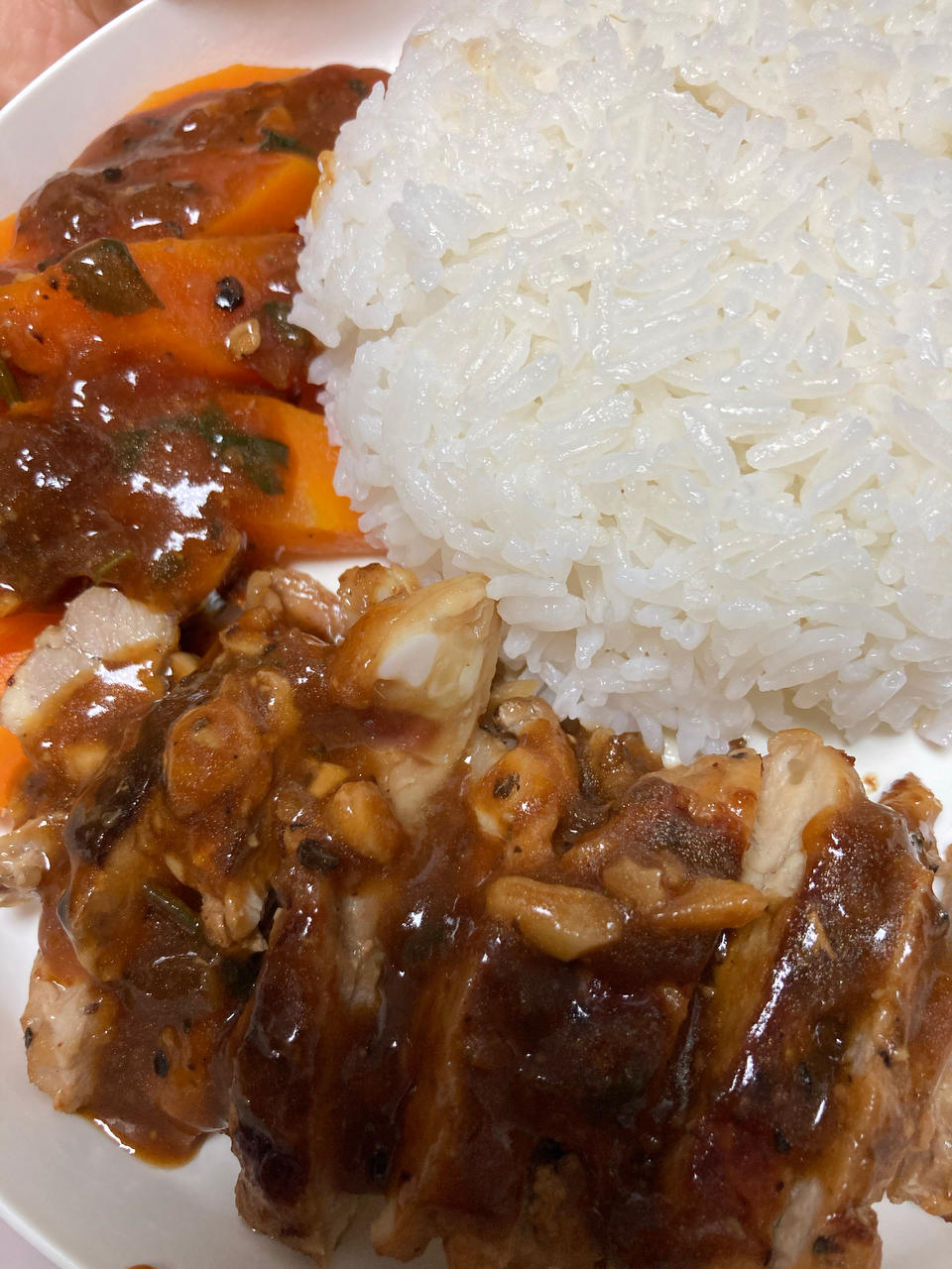 肥牛饭&黑椒鸡腿饭