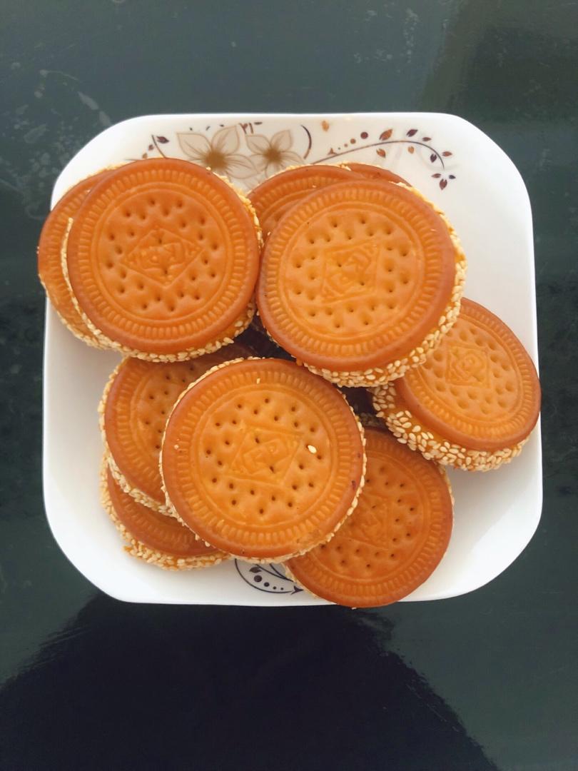 饼干南瓜饼