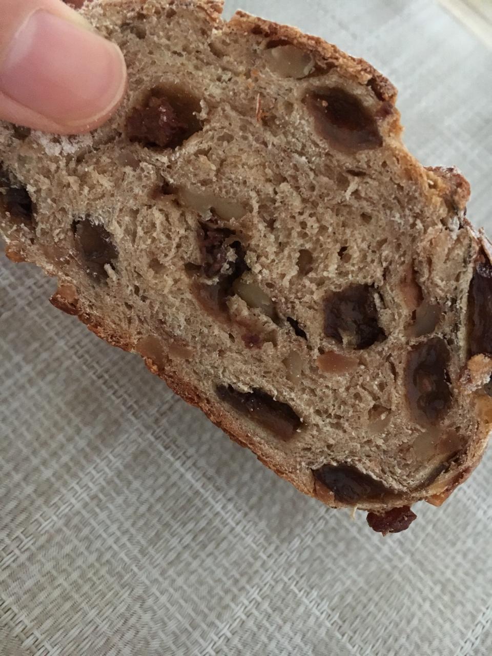 黑麦核桃红糖面包