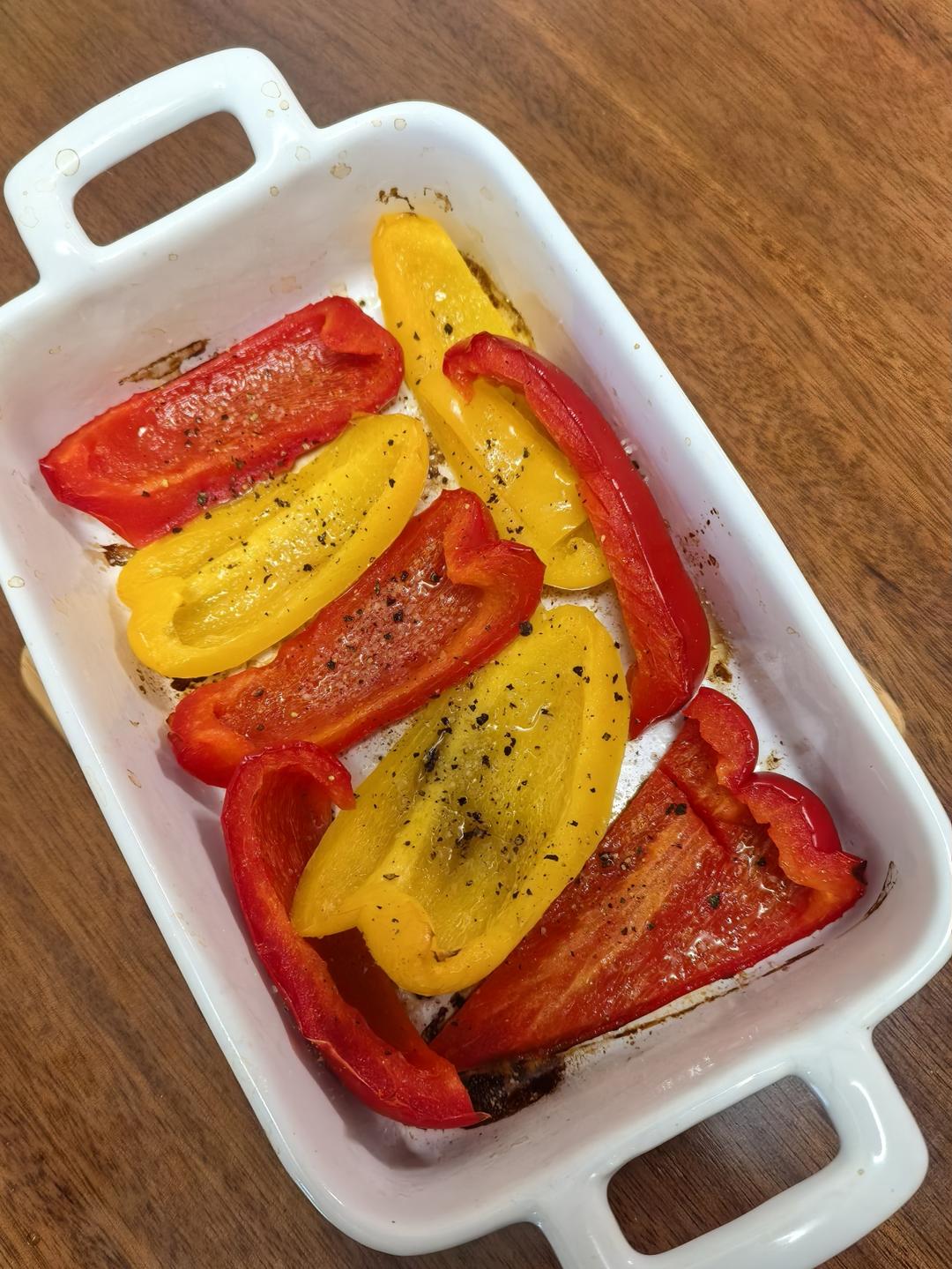 地中海风味烤甜椒 只要烤箱不要技巧 甜美软糯