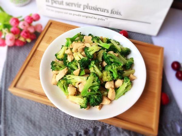 西蓝花与鸡胸肉