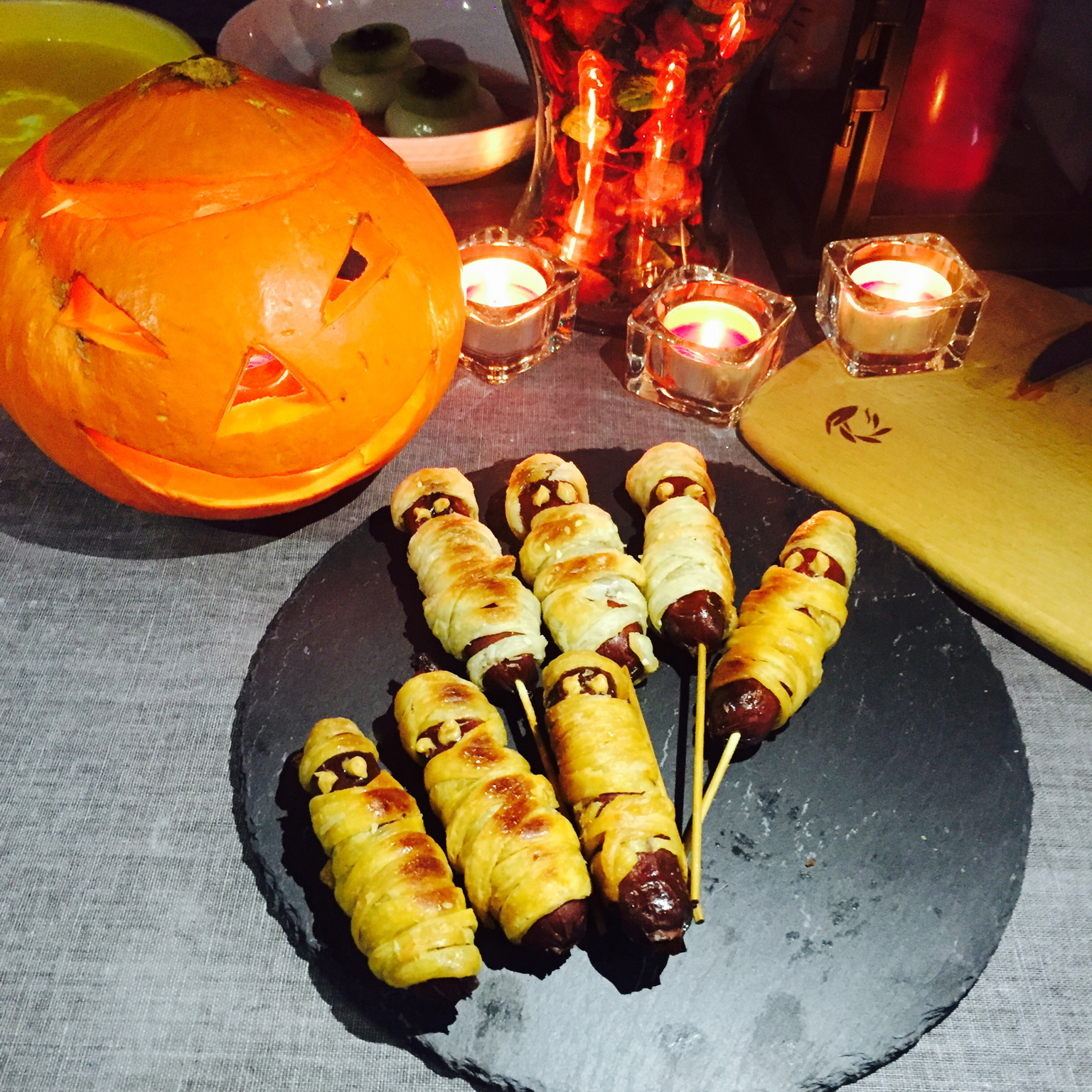 【万圣节】焦糖木乃伊热狗—美的T7-L382B智烤大师