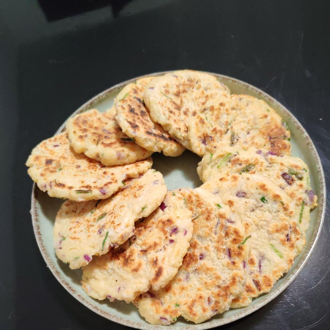 这么做【豆渣饼】也太好吃了吧，一次就成功～爱了