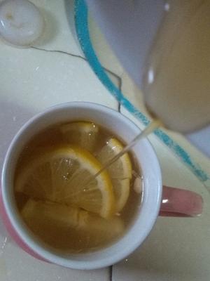 玫瑰柠檬蜂蜜茶(集装一罐分装调水。)的做法 步骤8