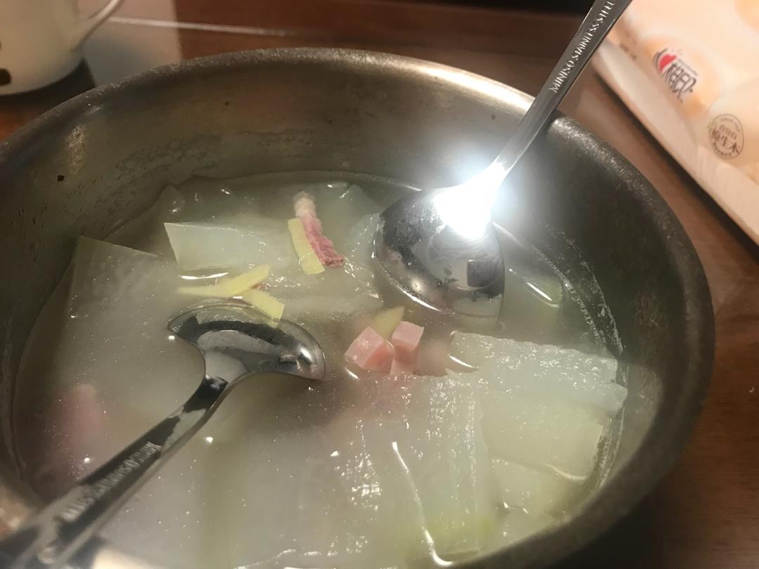 咸肉冬瓜汤
