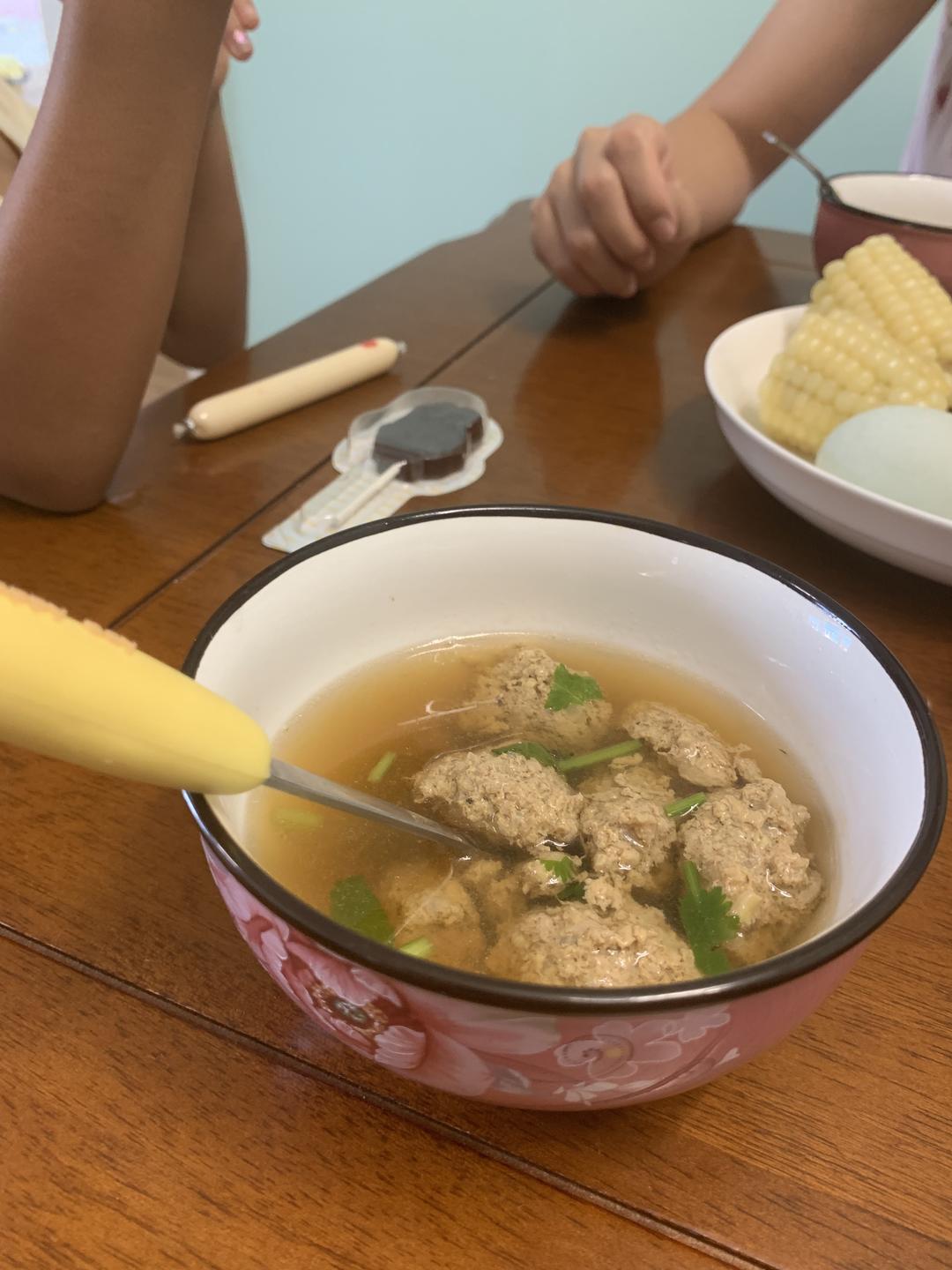 羊肉丸子汤的做法