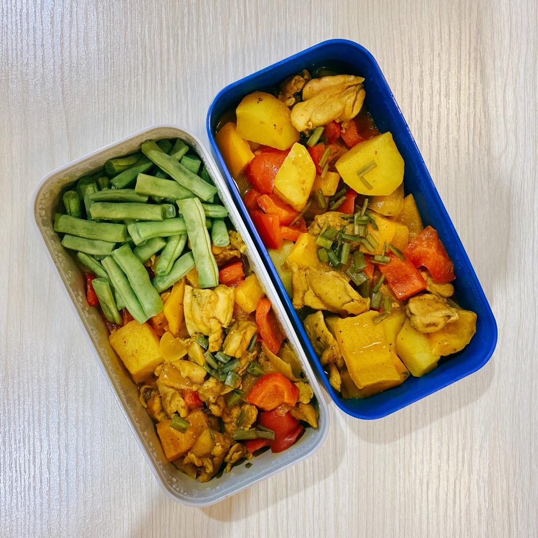 超下饭的咖喱彩椒鸡肉