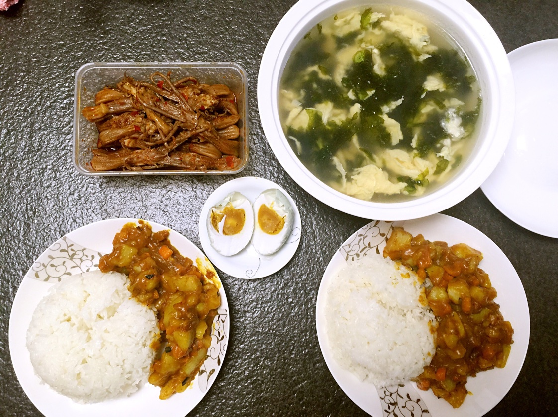 咖喱土豆饭