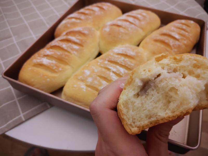 纯奶手撕吐司的做法 步骤1