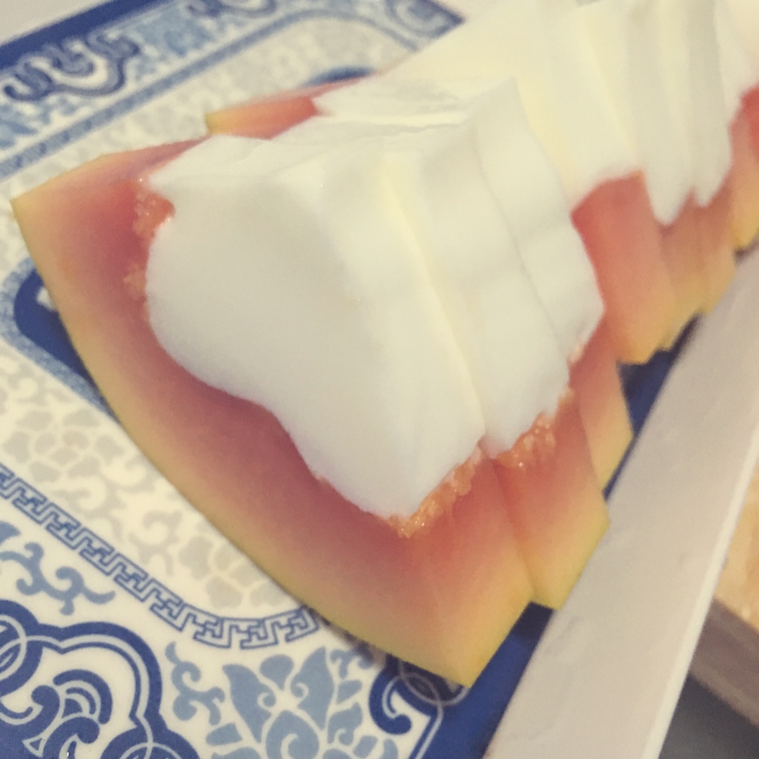 木瓜椰奶冻