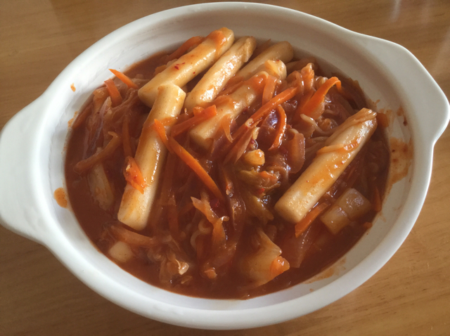 韩式泡面辣炒年糕