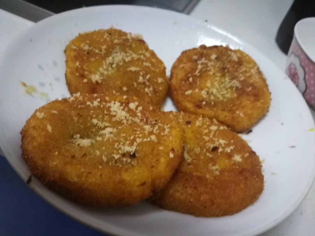 雪花南瓜饼