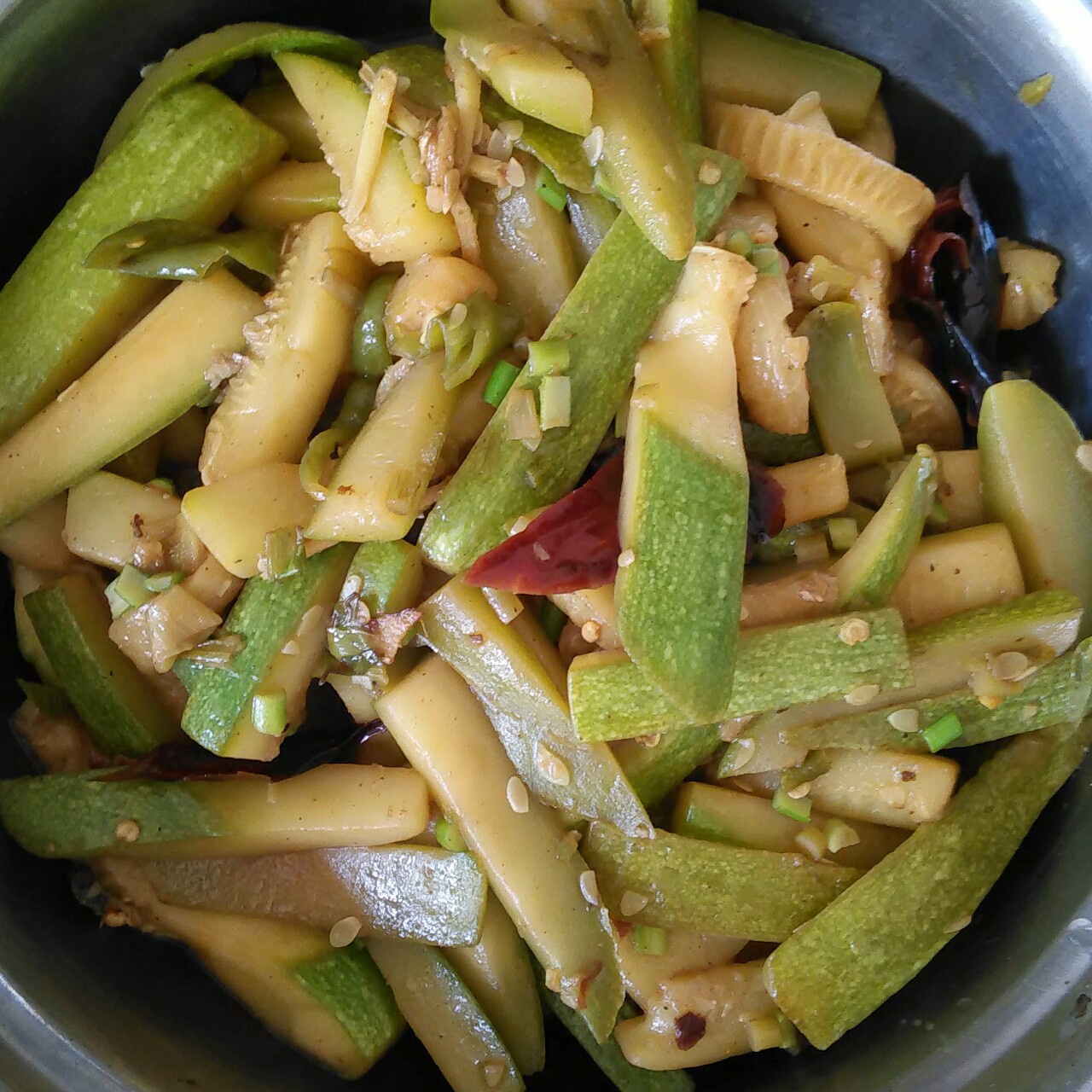 董太的私房菜--辣炒瓠子