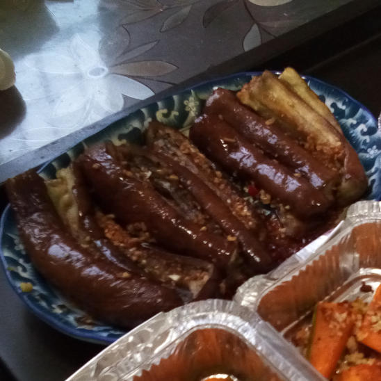 微波炉蒜香烤茄子！