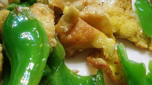 青椒炒蛋