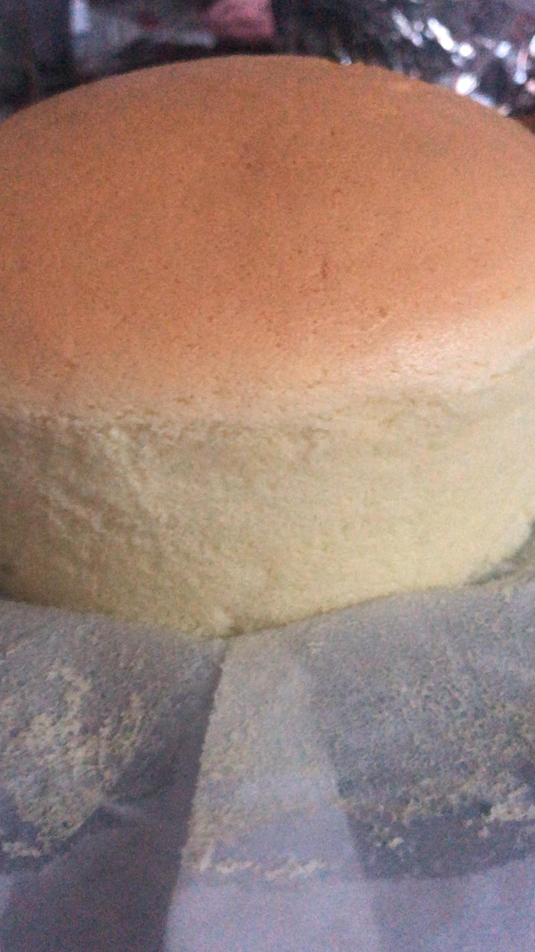 6寸活底做好吃的古早味蛋糕（附视频）