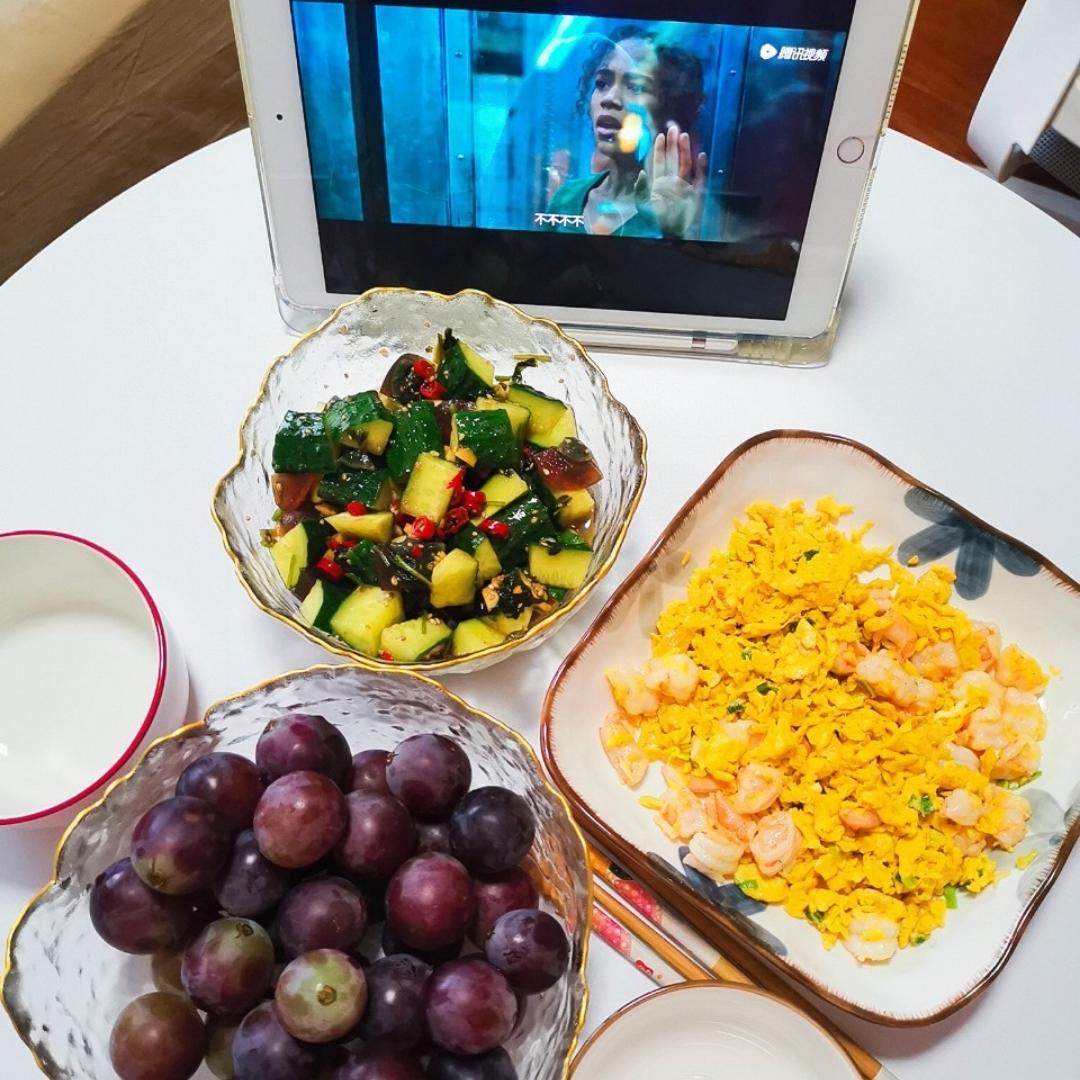 虾仁炒蛋（超简单做法)