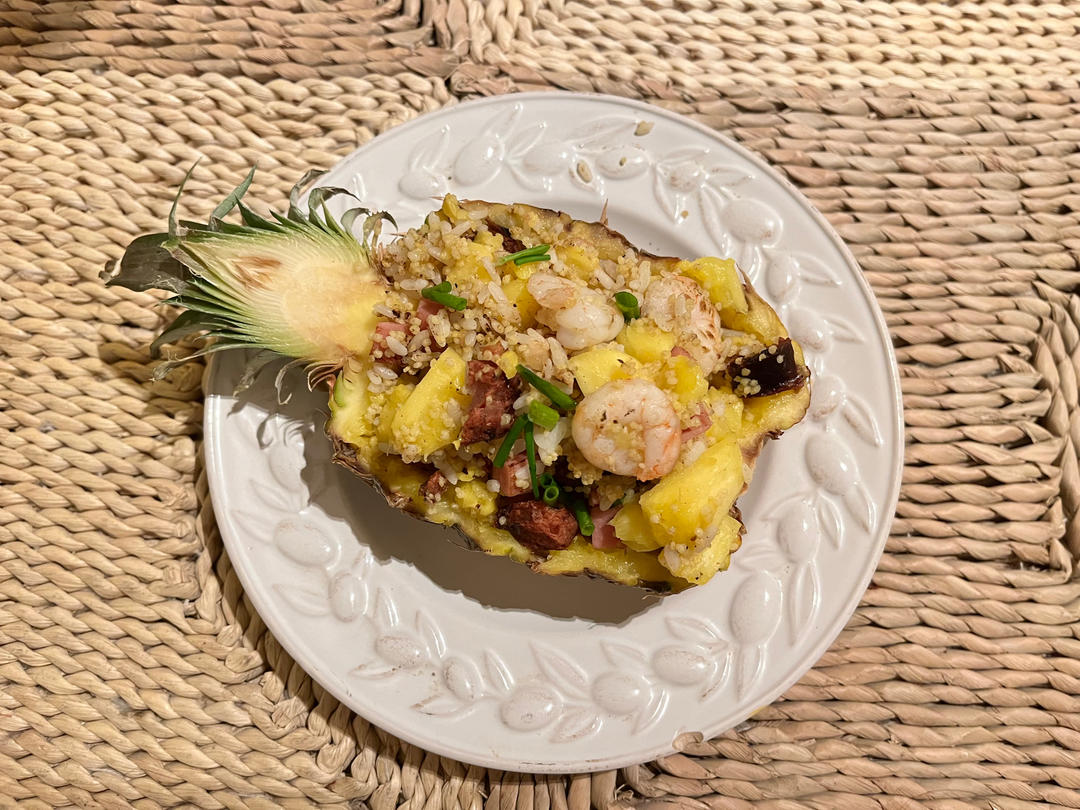 虾仁菠萝炒饭