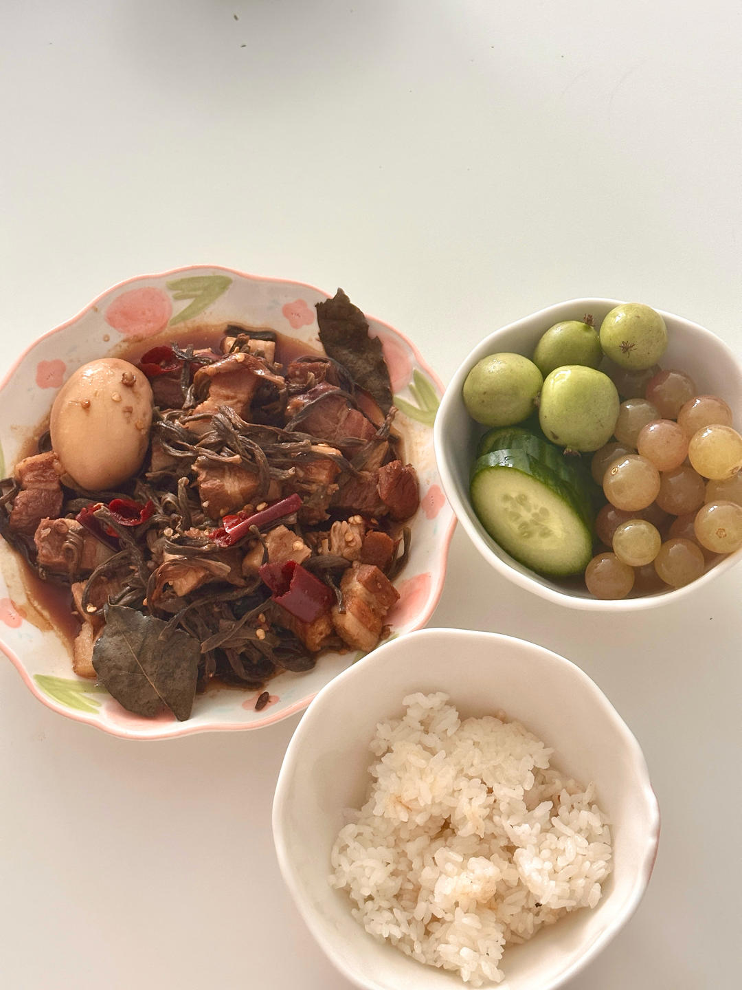 红烧肉炖豆角（绝对下饭）