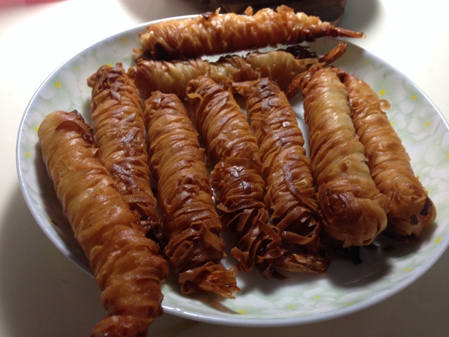 油炸面条大虾