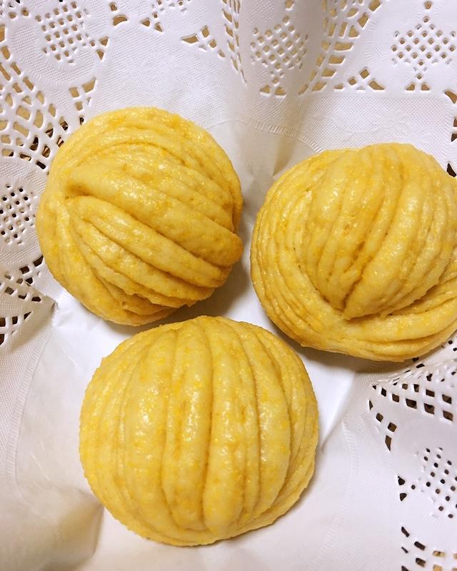 胡萝卜汁花卷馒头