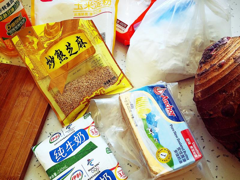 纯奶手撕吐司的做法 步骤1