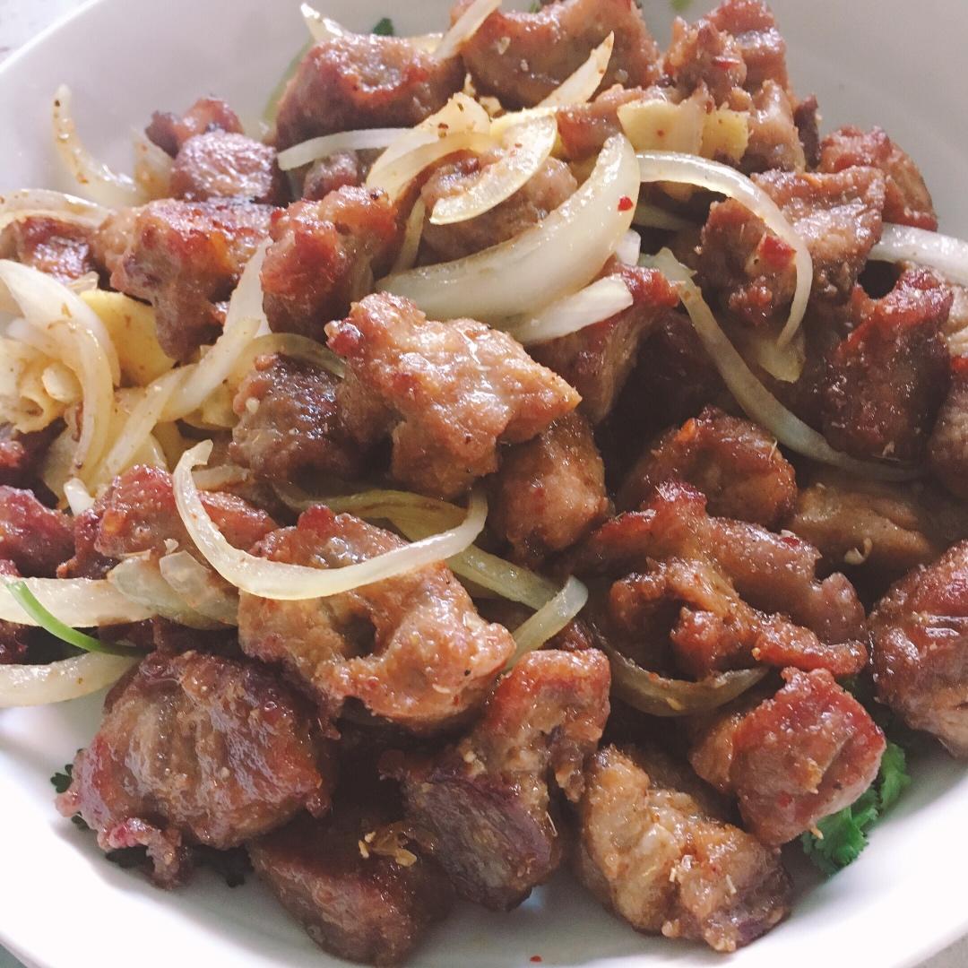 吃不到膻味的比烧烤更好吃的孜然羊肉🐏