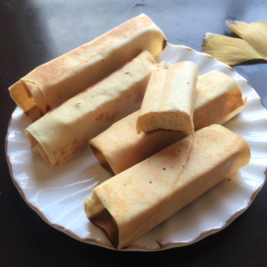 煎饼裹豆腐的做法