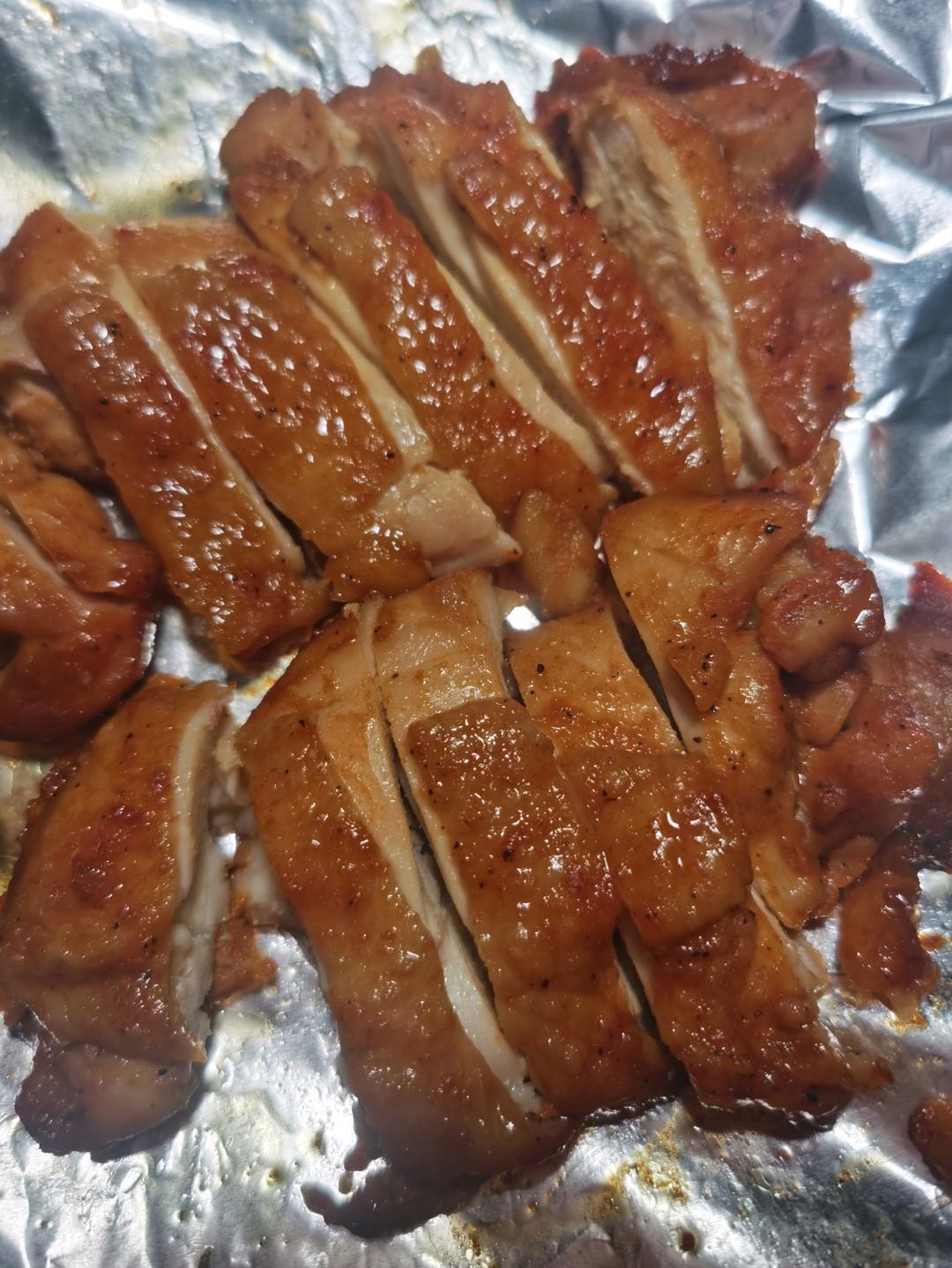 简单易操作的香烤鸡腿肉