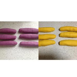 紫薯南瓜系列之玫瑰花卷的做法 步骤5