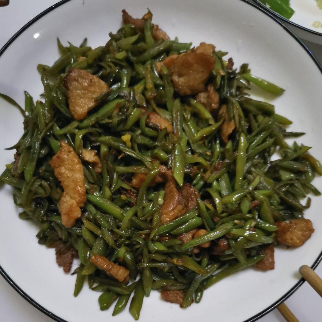 扁豆角炒肉
