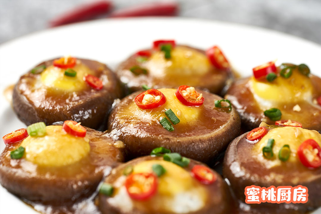 【香菇蒸鹌鹑蛋】的做法