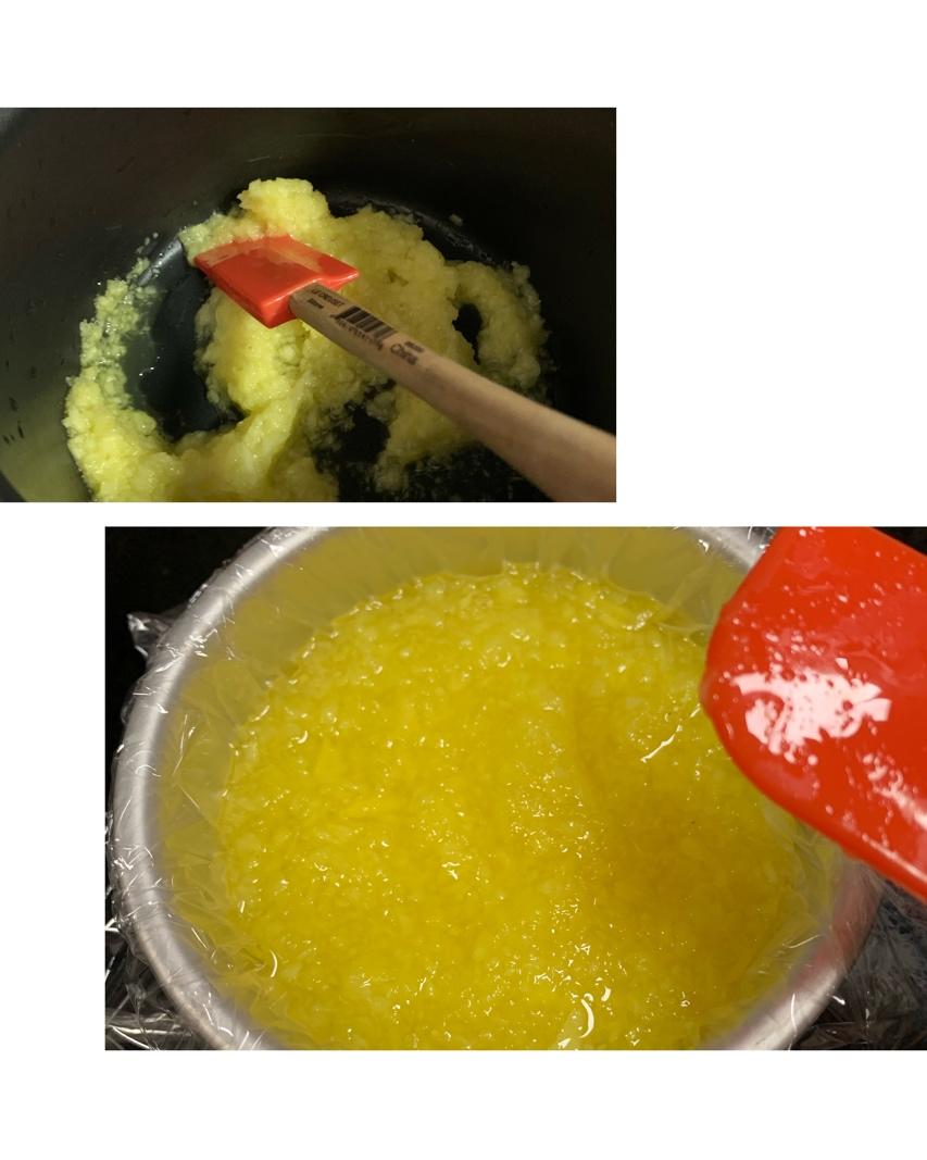 菠萝白巧慕斯蛋糕