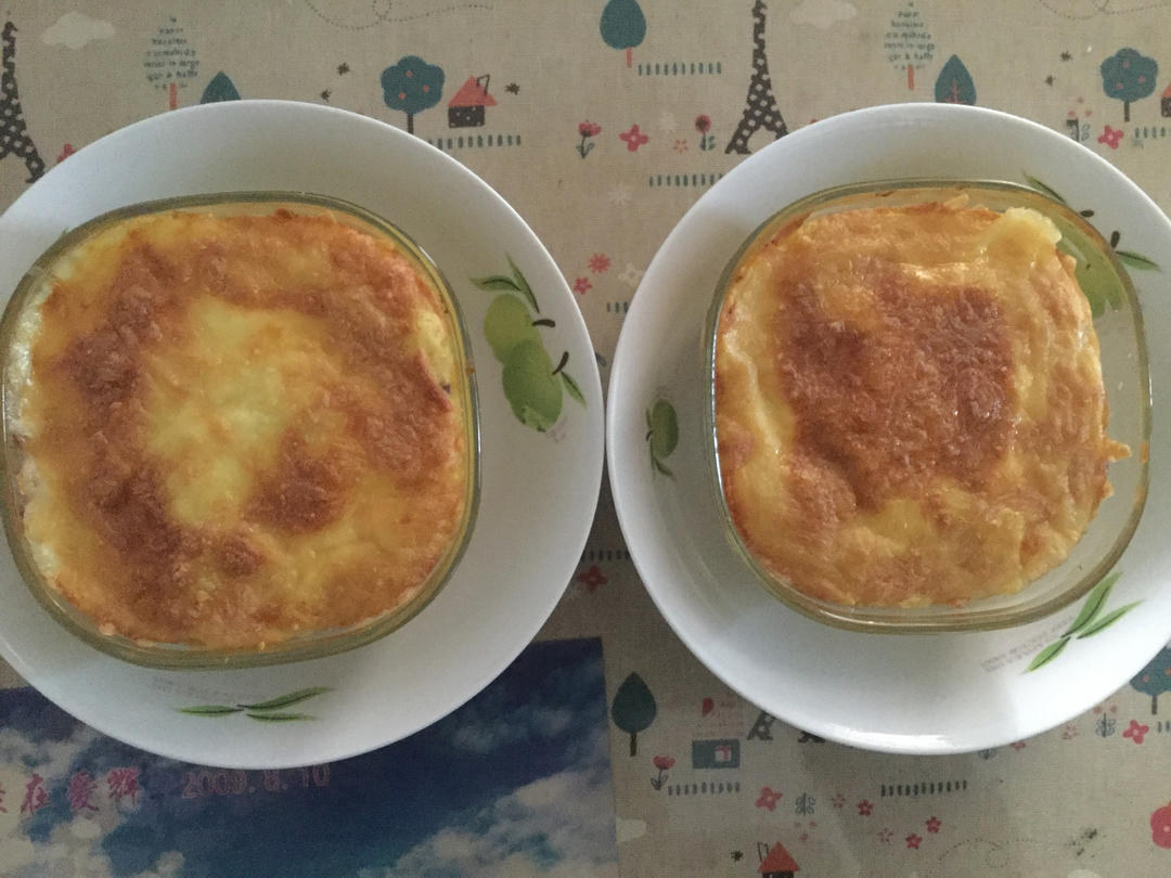 网红爆款美食～芝士焗红薯