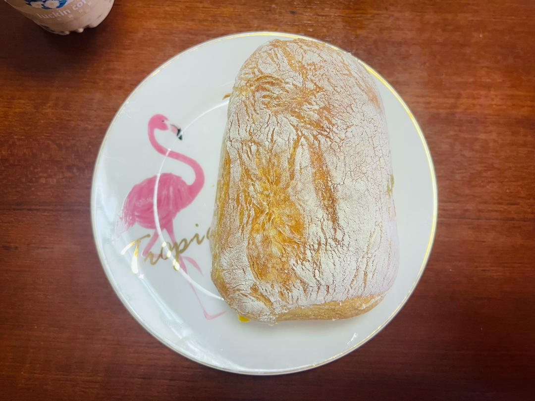无糖少油｜原味恰巴塔面包｜Ciabatta