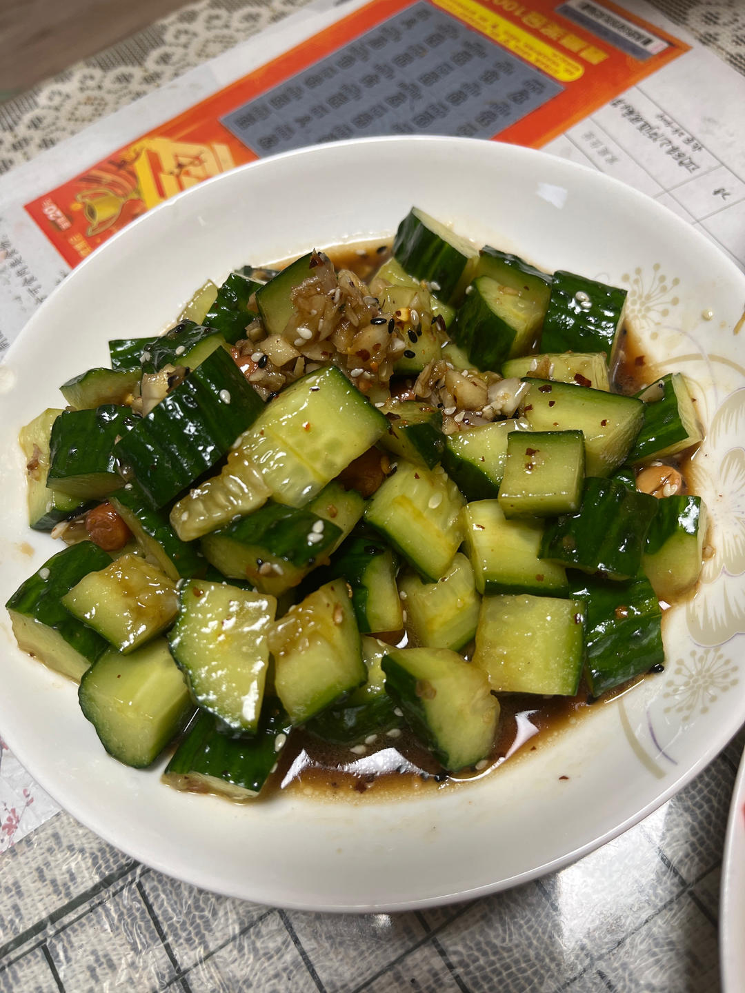 🌈酸酸辣辣巨开胃～超过瘾的凉拌黄瓜