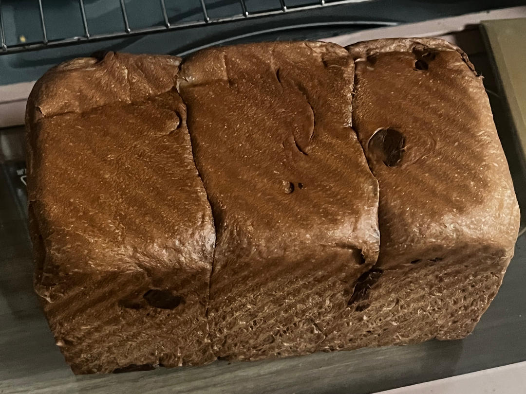 奶油巧克力吐司