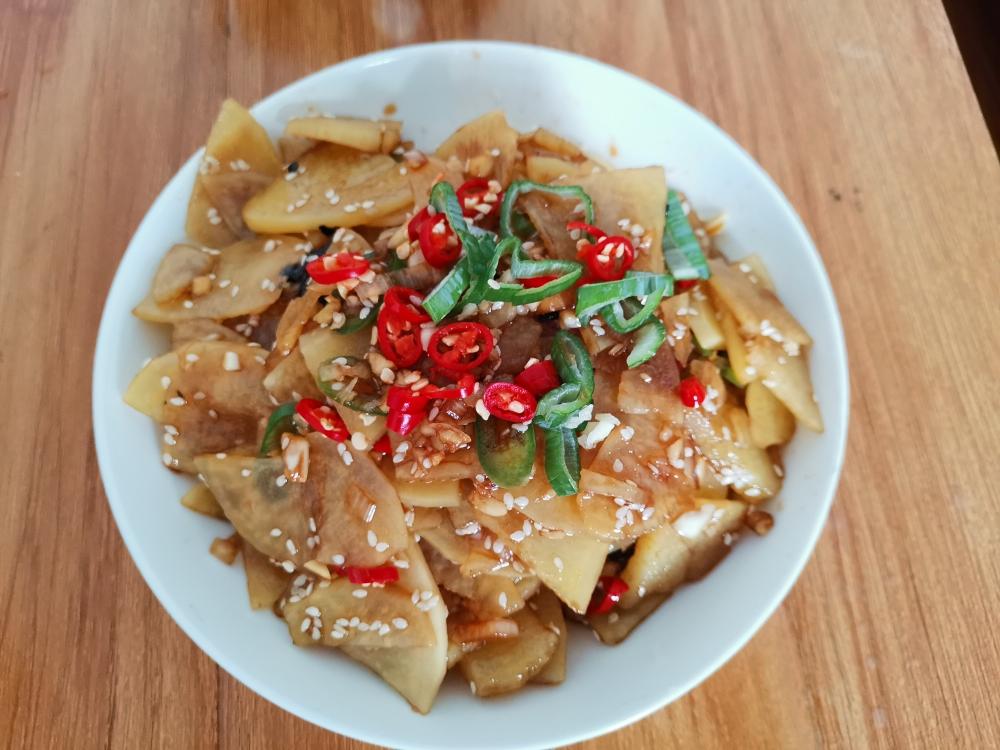 凉拌土豆片