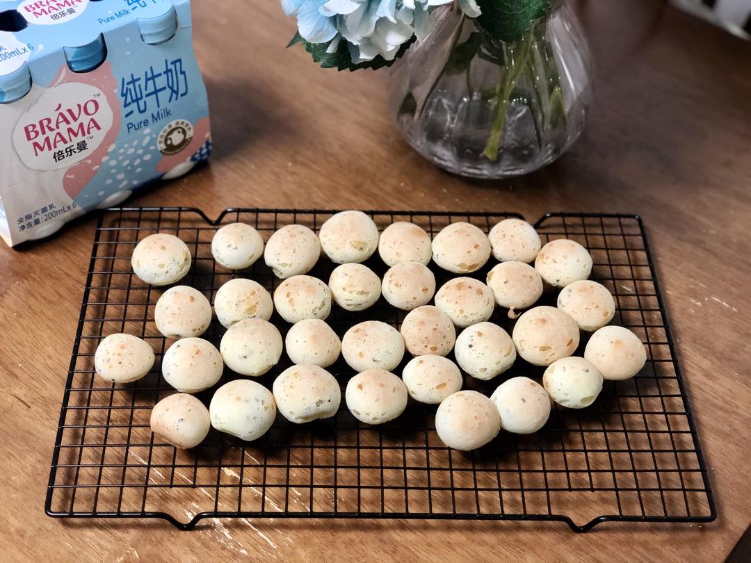 我叫萌小球做的拒绝预拌粉的麻薯面包