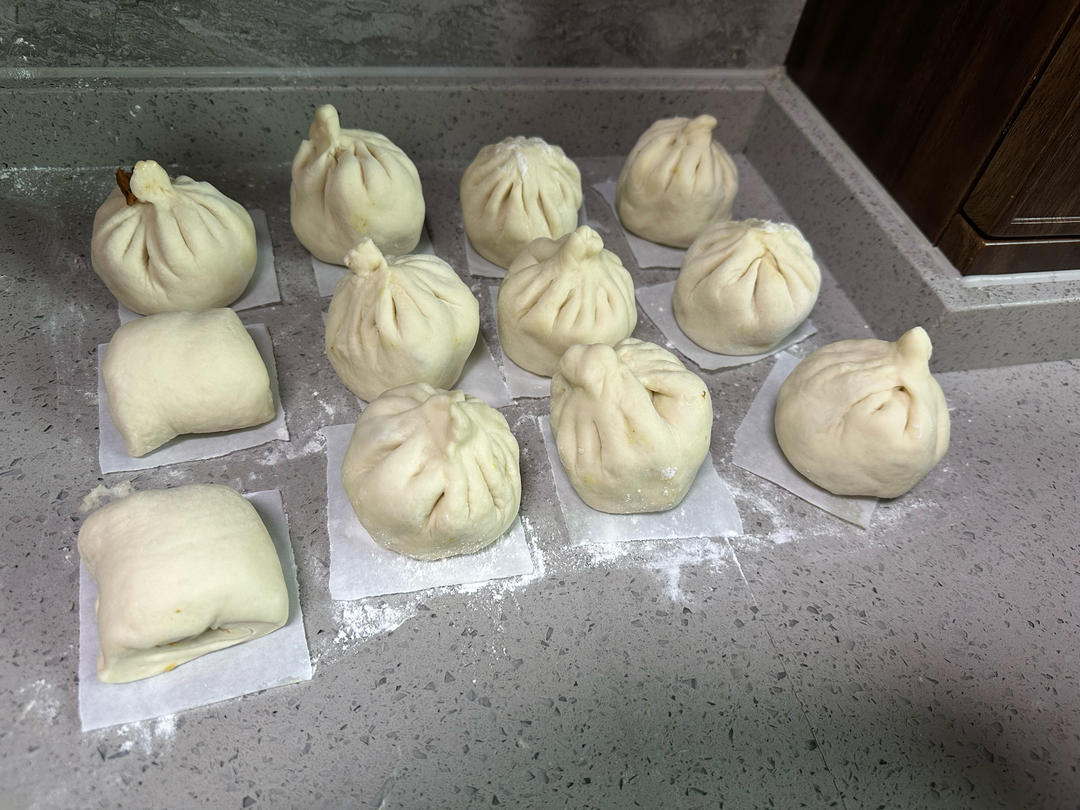 梅干菜肉包-无敌包子皮【墙裂推荐~！！！】