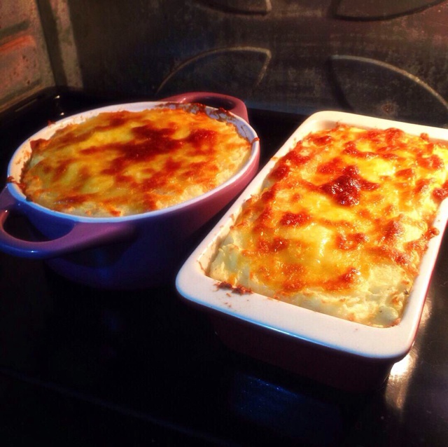 芝士培根焗薯蓉