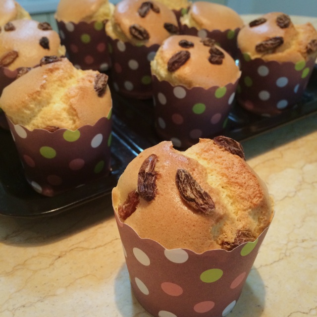 蛋香十足の海绵杯子蛋糕，伴手礼好选择。