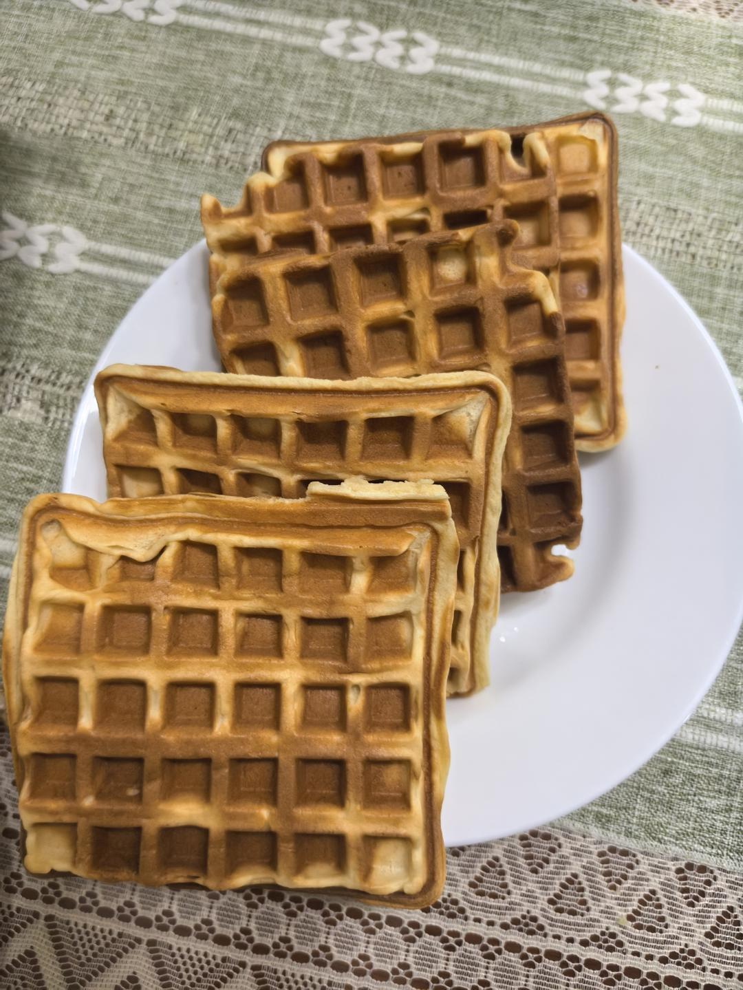 无泡打粉华夫饼(早餐机版)