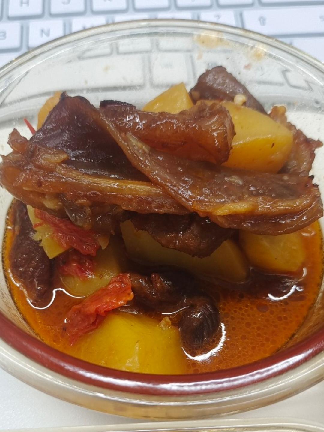 番茄土豆炖牛腩