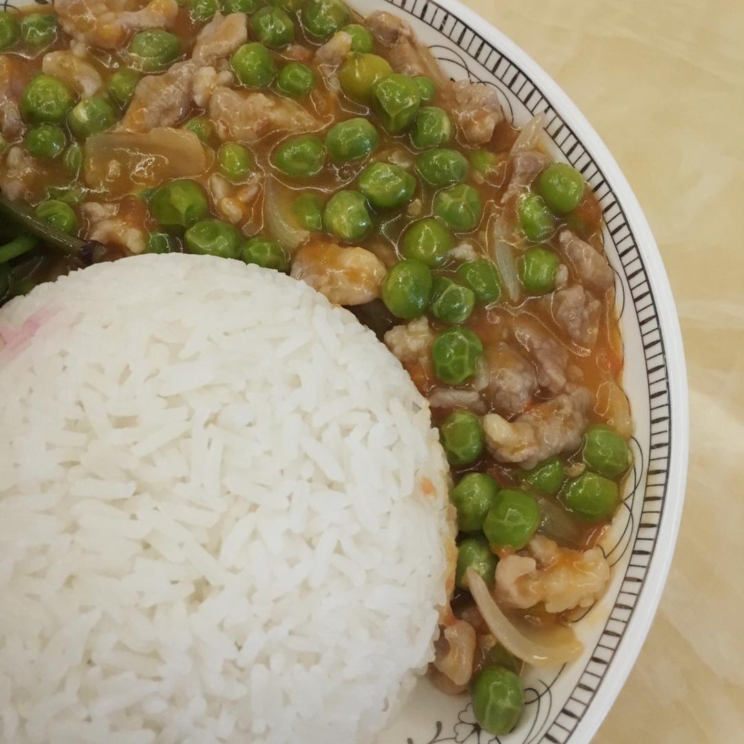 红烩青豆