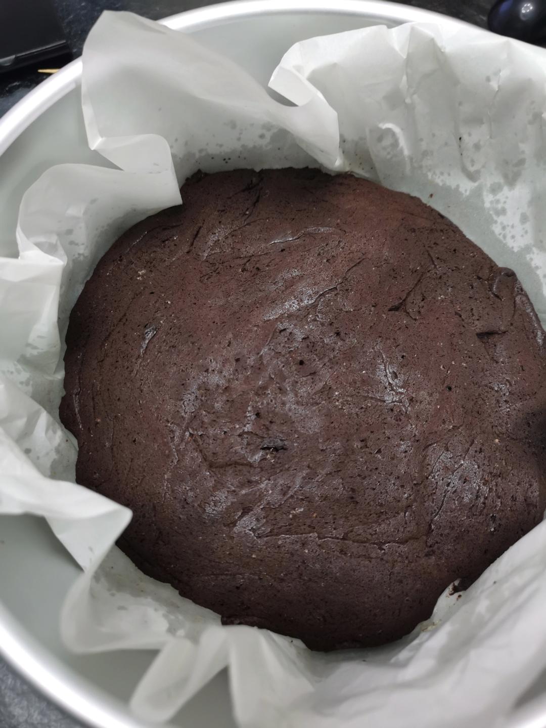 超简单无需打发的布朗尼蛋糕（多图 巧克力和可可粉版都有）🌟x3