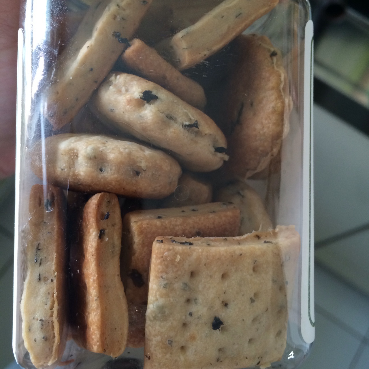 海苔苏打饼干