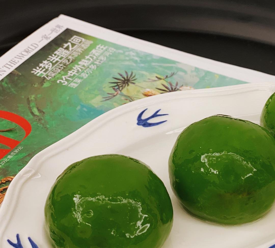 香糯可口的青团