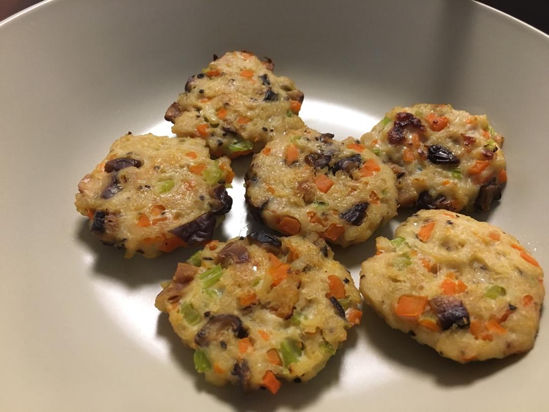健身必备-鸡胸饼